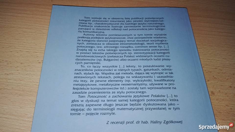 Potoczność a zachowania językowe Polaków Gdańsk