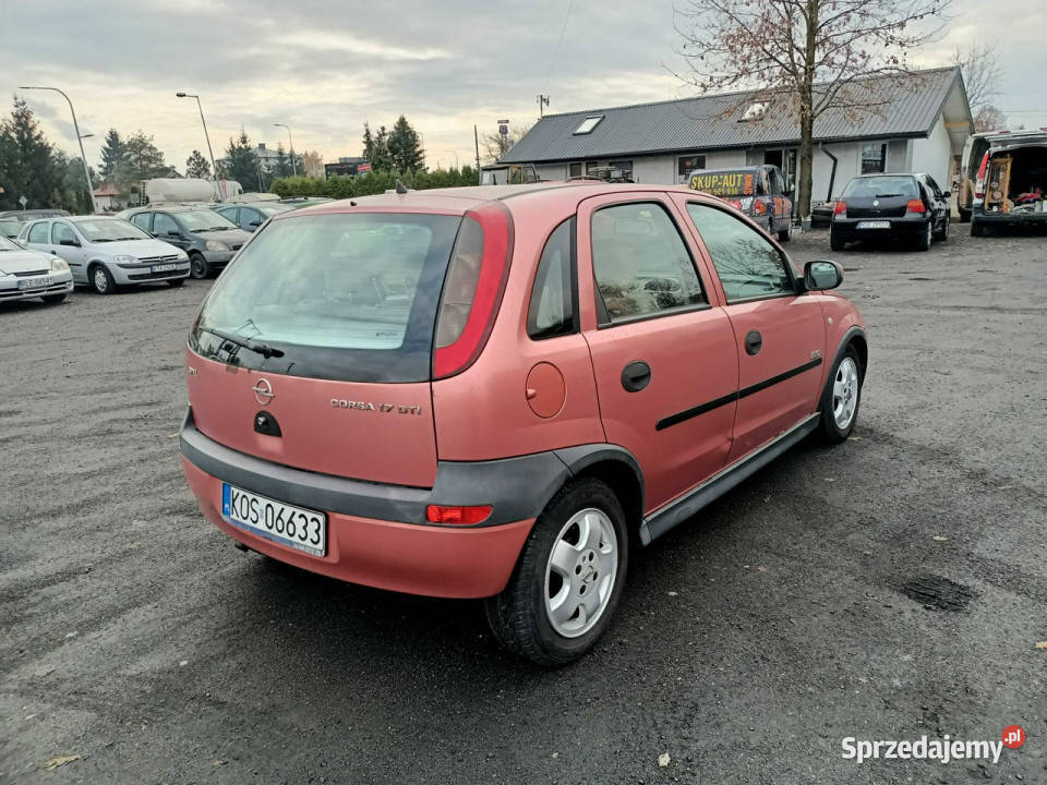 Opel Corsa Opel Corsa 17 DTI 75 01r C 20002006 nieuszkodzony Tarnów