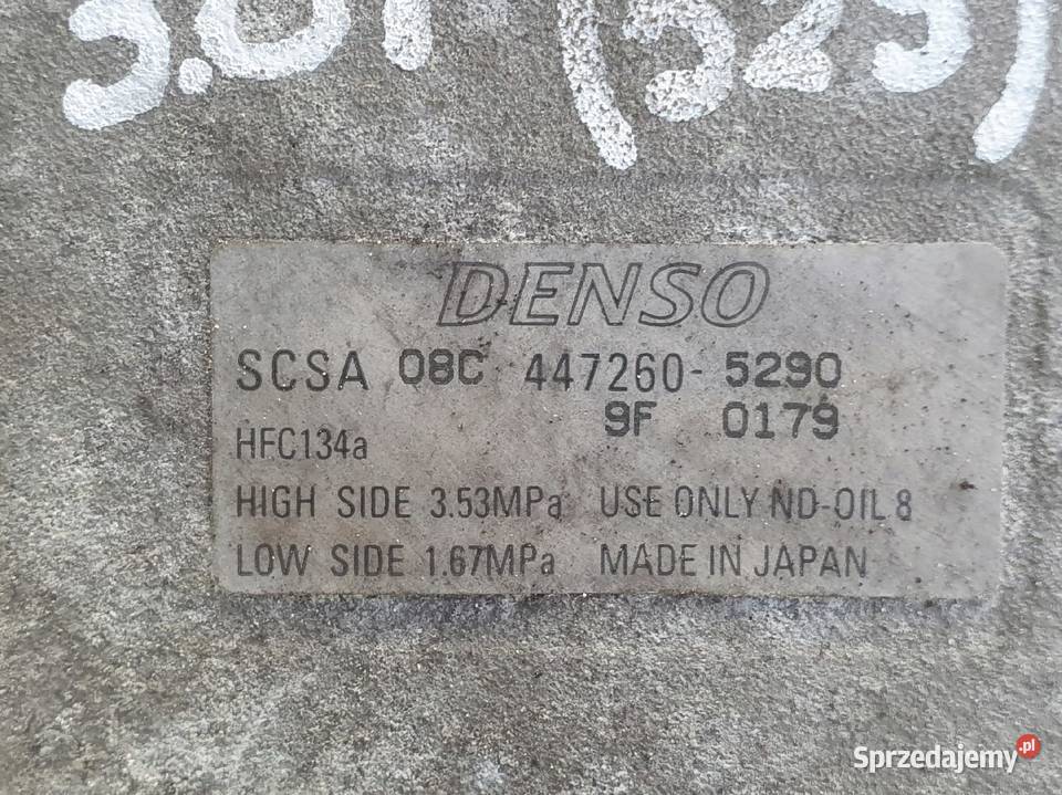 SPRĘŻARKA KLIMATYZACJI Subaru Legacy IV 30 H6 osobowe Chełm