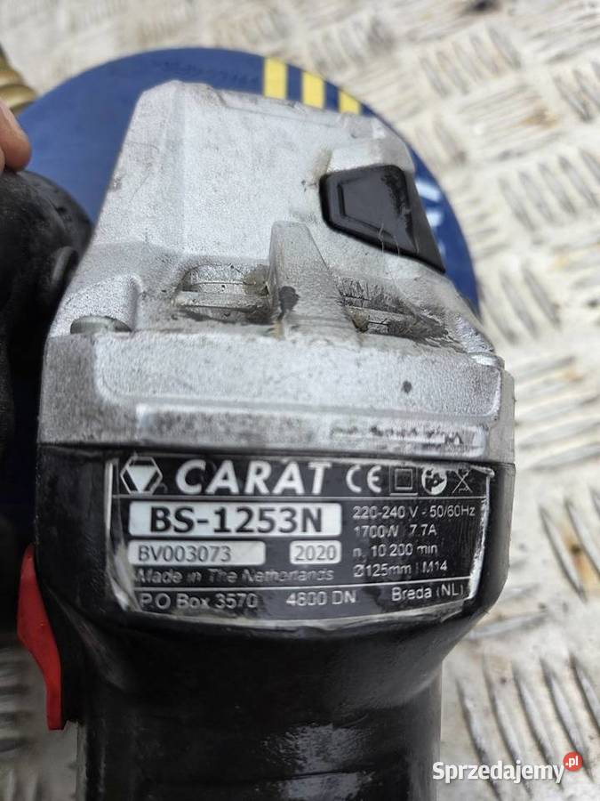 Carat szlifierka do betonu 125 mm odsys sprzedam