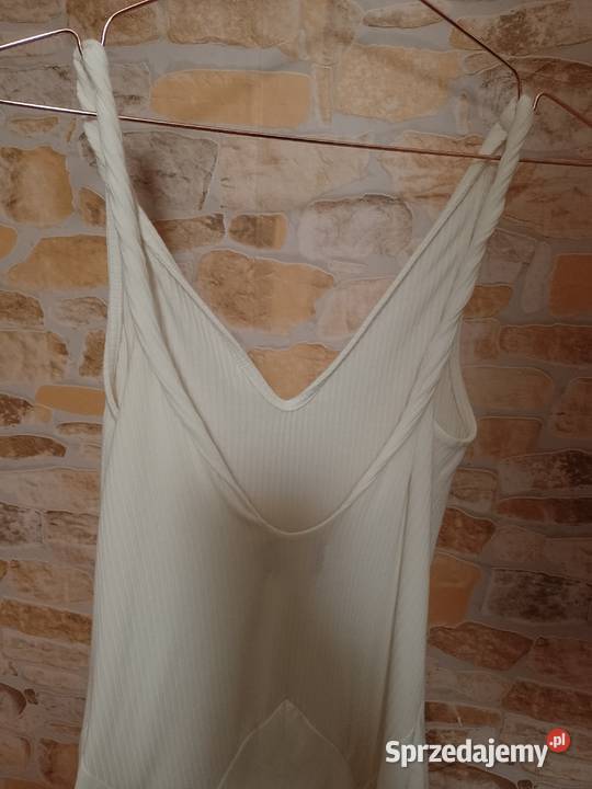 40L ASOS DesignDługa kremowa letnia sukienka Kraków
