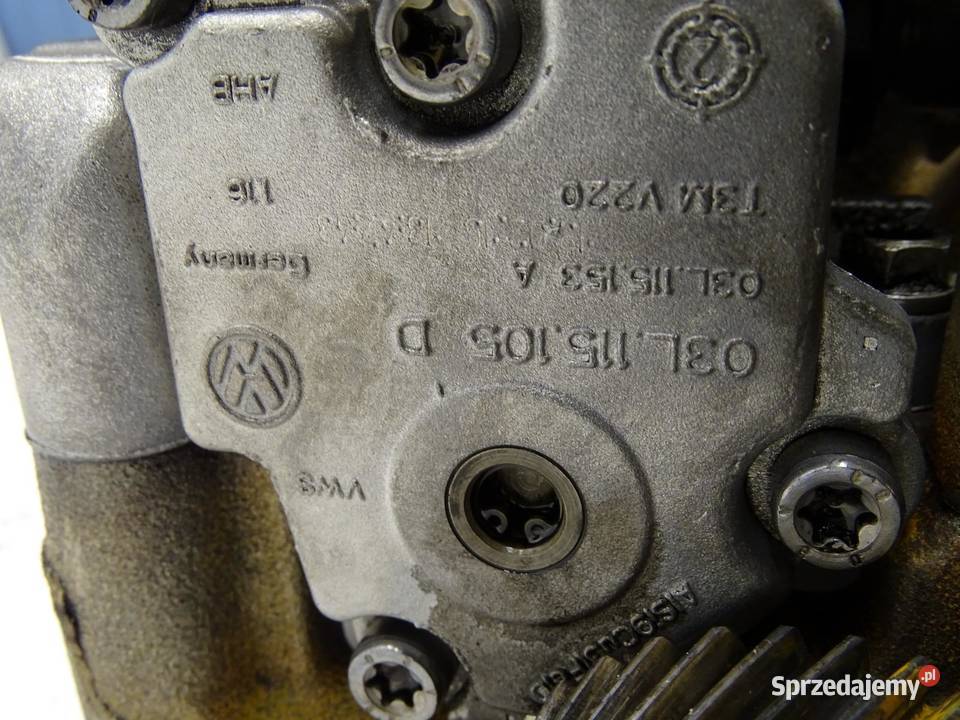 POMPA OLEJU WAŁKI CGL 03L103537 20 TDI AUDI A4
