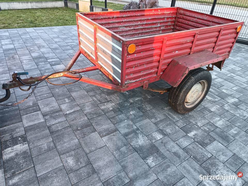 Przyczepka SAM przyczepa samochodowa towarowa do Kraków sprzedam