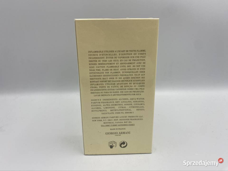 Giorgio Armani Acqua Di Gio 200ml Dla mężczyzn Kraków