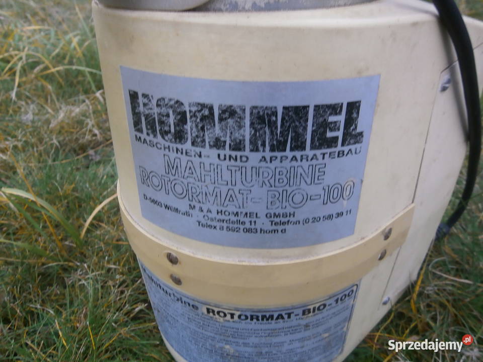 Rotormat BIO100 HOMMEL D5603 sprawny