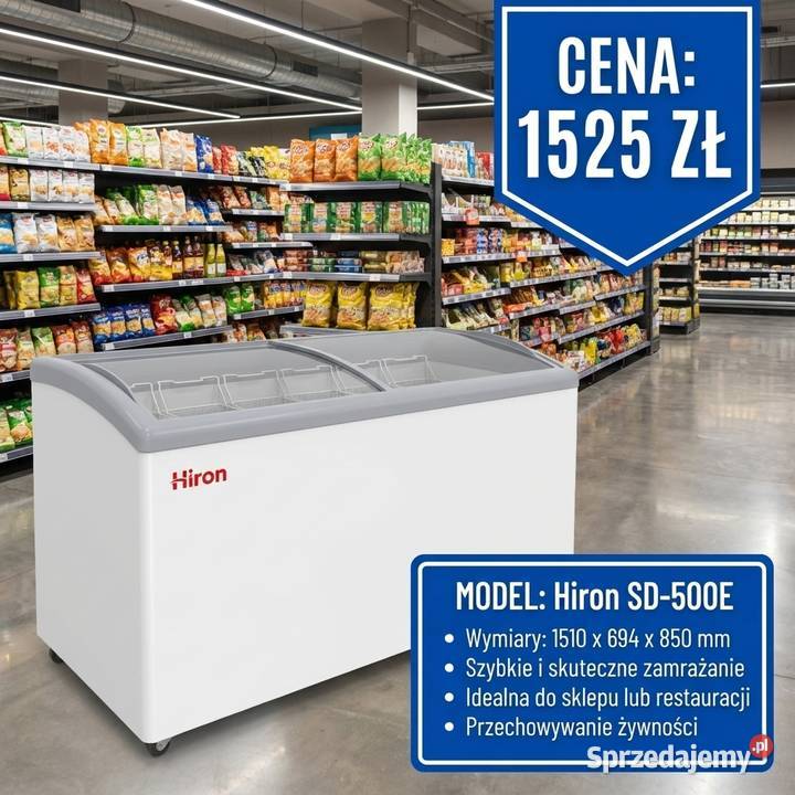 Zamrażarka Hiron SD500E dolnośląskie Wrocław