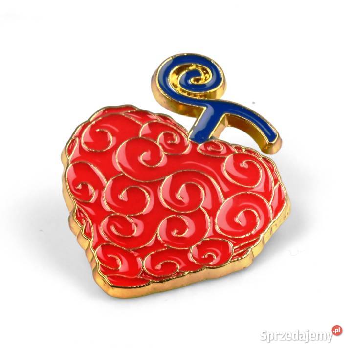 Ope Ope No Mi Devil Fruit 6 Metal Przypinka One Szczecin sprzedam