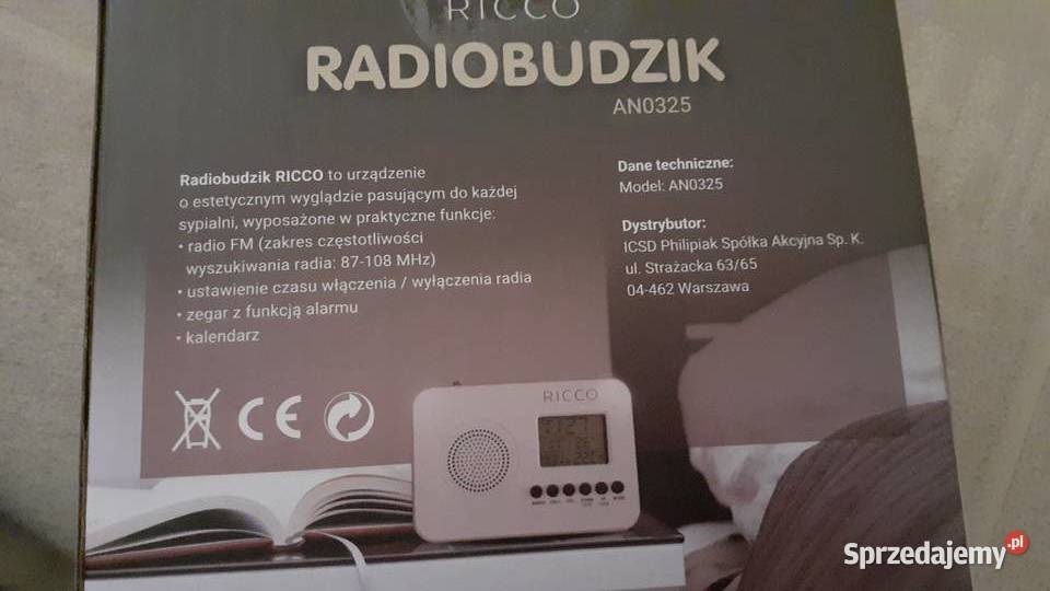 Radiobudzik RICCO zachodniopomorskie Szczecin sprzedam