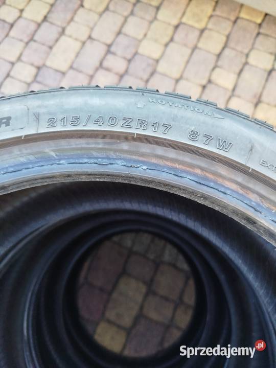 Opony wielosezonowe z 2023 r 21540 R17 łódzkie Pajęczno sprzedam