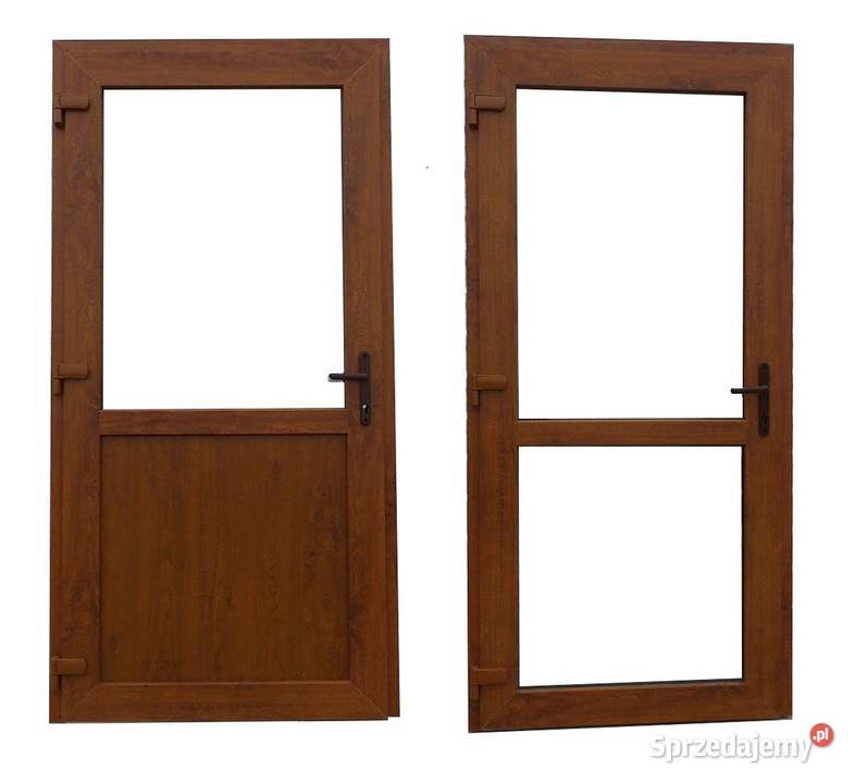 Drzwi PCV sklepowe biurowe tarasowe 105x210 Opole