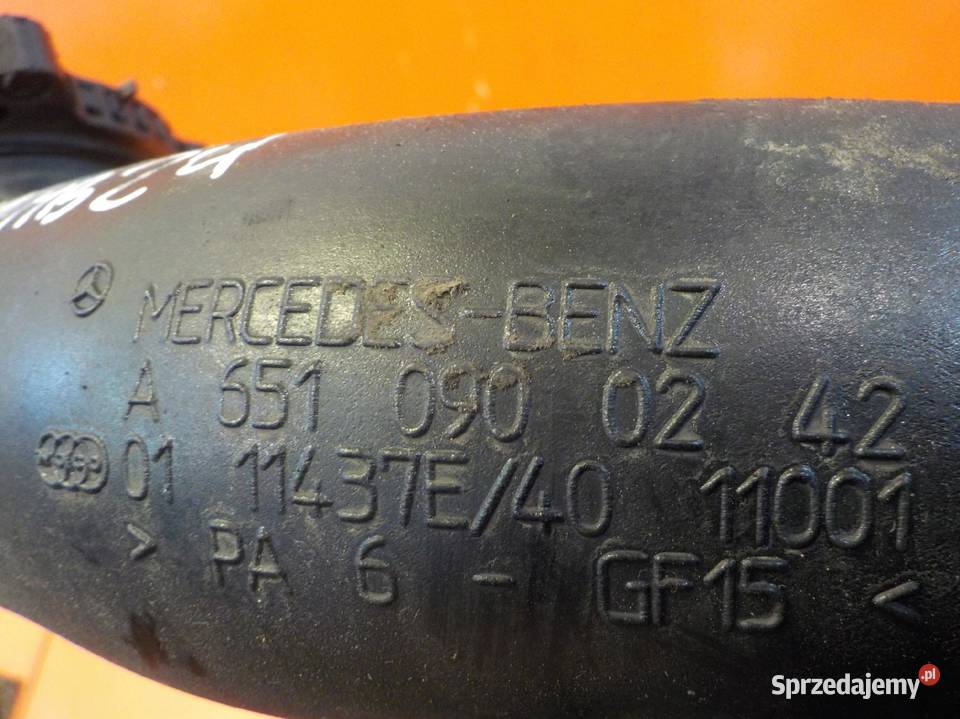 MERCEDES W204 C200 22 CDI 12r 136 651 rura Suków sprzedam