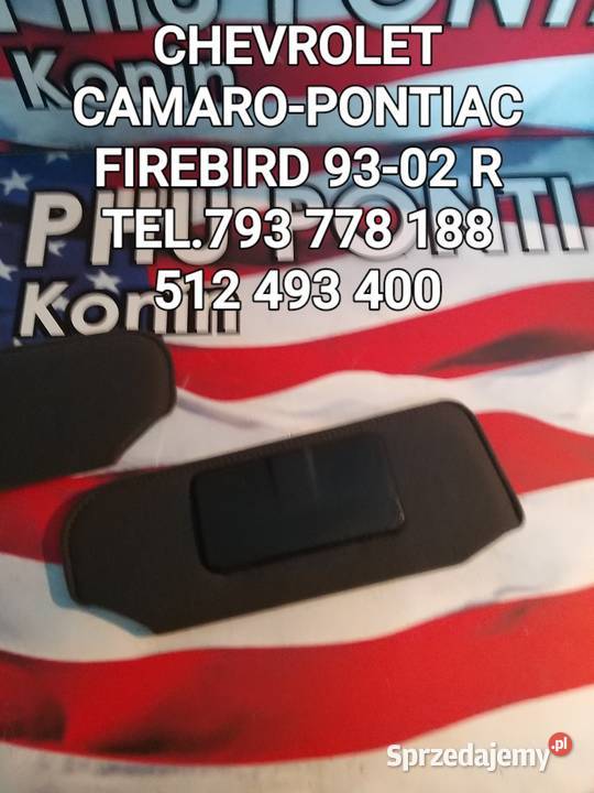 OSŁONY PRZECIWSŁONECZNE CHEVROLET CAMARO PONTIAC wielkopolskie Kawnice