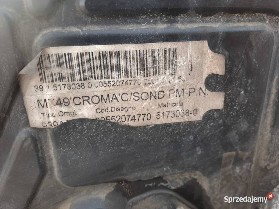 Alfa Romeo Fiat Croma 19 MJet 150 silnik śląskie Jastrzębie-Zdrój sprzedam
