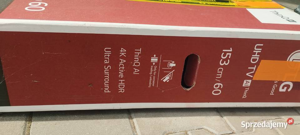 TV LG 60UM7100PLB Obudowa Ramka Podświetlenie Wolsztyn sprzedam