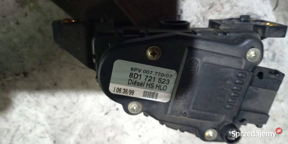 Pedał gazu Audi A4 b5 19 TDI lift Pedały małopolskie Gorlice