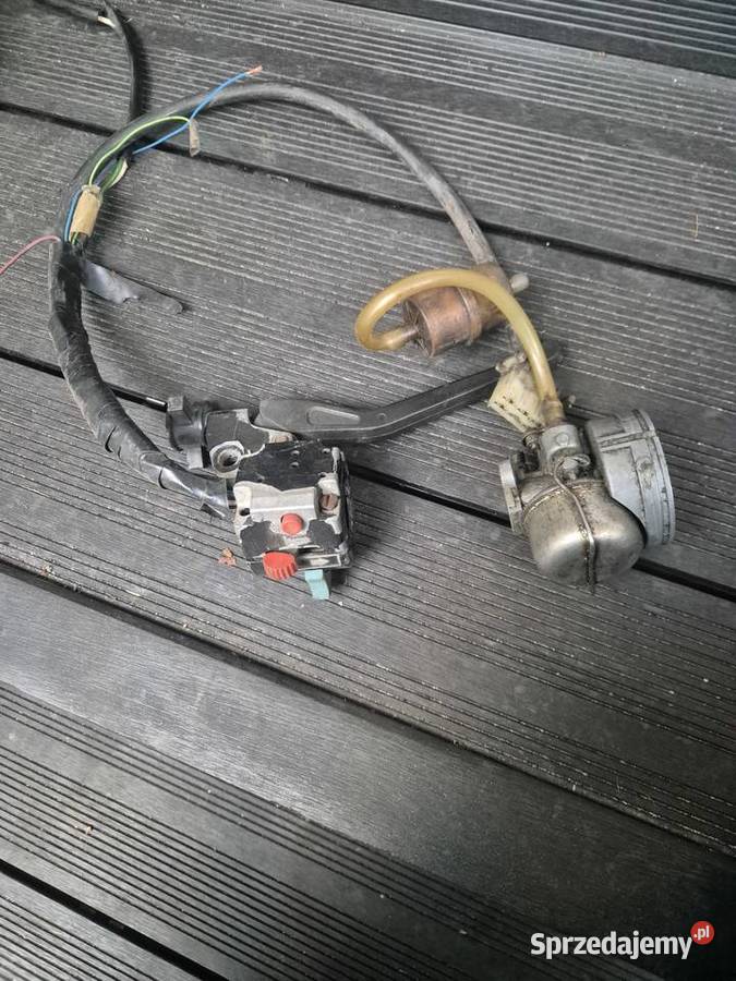 Romet Chart 210 manetka lewa przełącznik klamka Manetki śląskie Jaworzno sprzedam