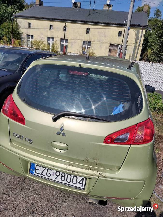 ZDERZAK TYŁ MITSUBISHI COLT CZ3 3 DRZWI 2005 Samochody na części Zgierz