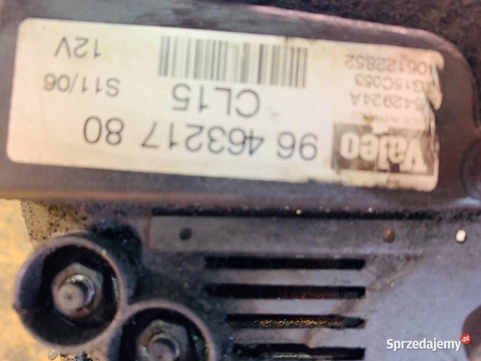 Alternator citroen xsara Picasso 16 hdi Szczecin