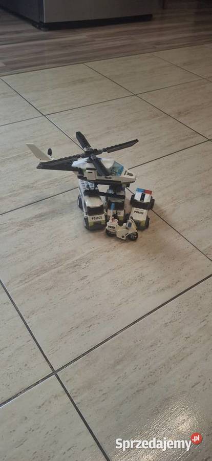 Klocki auta motor helikopter policyjny 5 lat+ kujawsko-pomorskie sprzedam