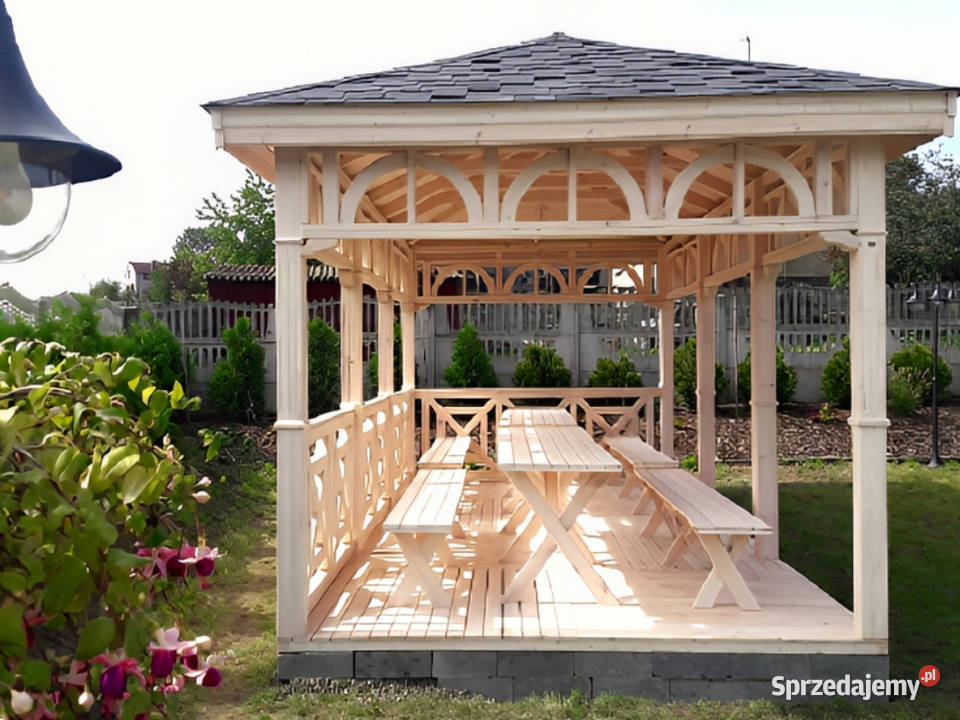 ALTANA 22 3x6 OGRODOWA DREWNIANA PARKOWA ALTANKA Parzymiechy