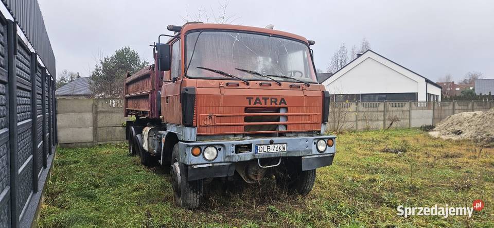 Tatra 815 V10 6x6 wywrotka cała na części Serock