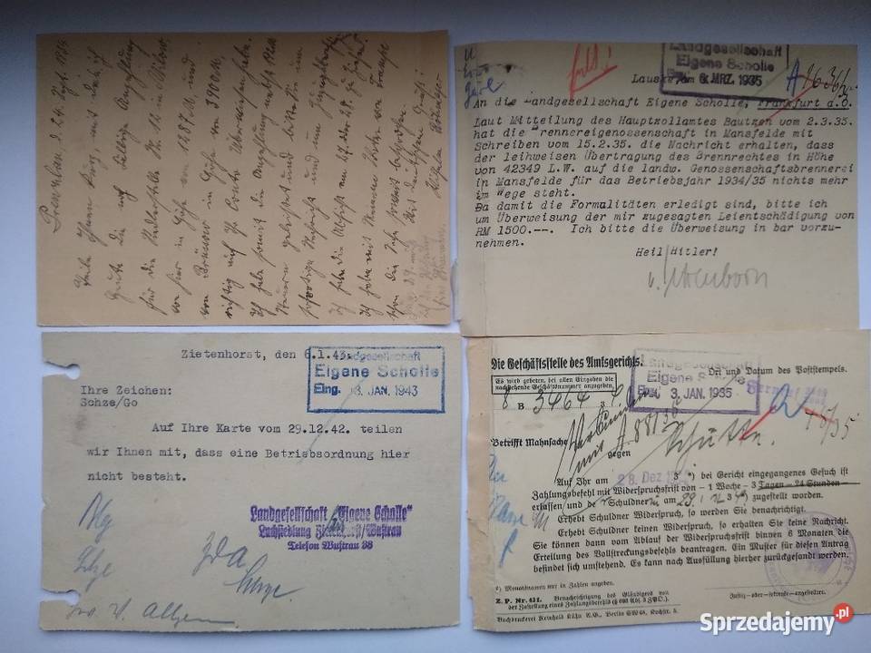 Karty pocztowe z początku XX w 10 Poznań sprzedam