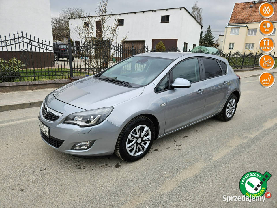 Opel Astra Opłacona Zdrowa Zadbana Serwisowana garażowany Kisielice