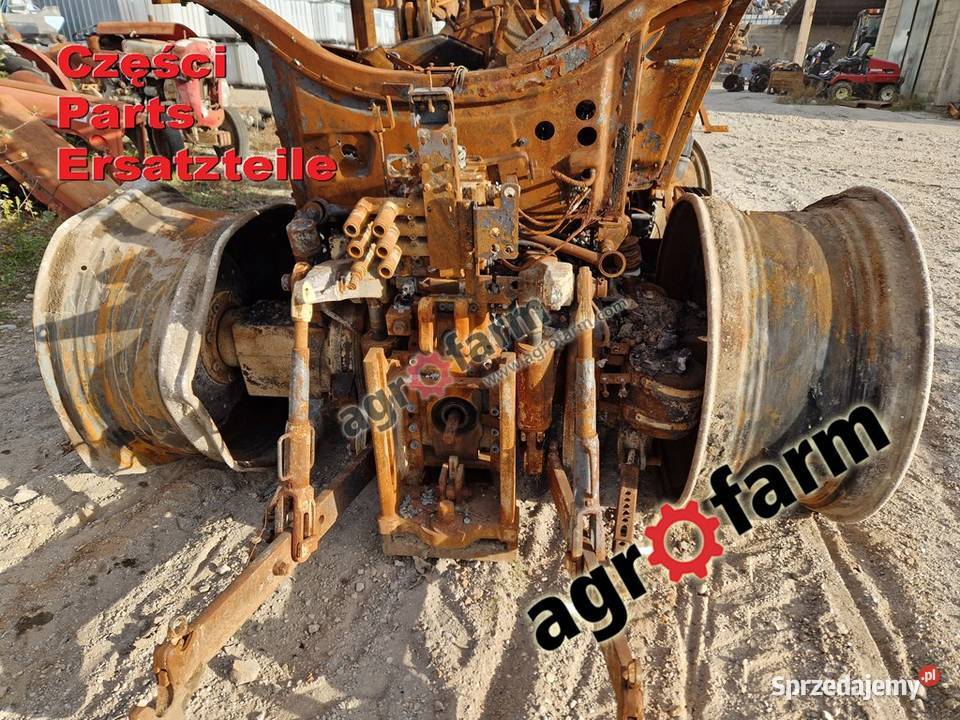 Valtra N174 części skrzynia biegów most przedni Byków