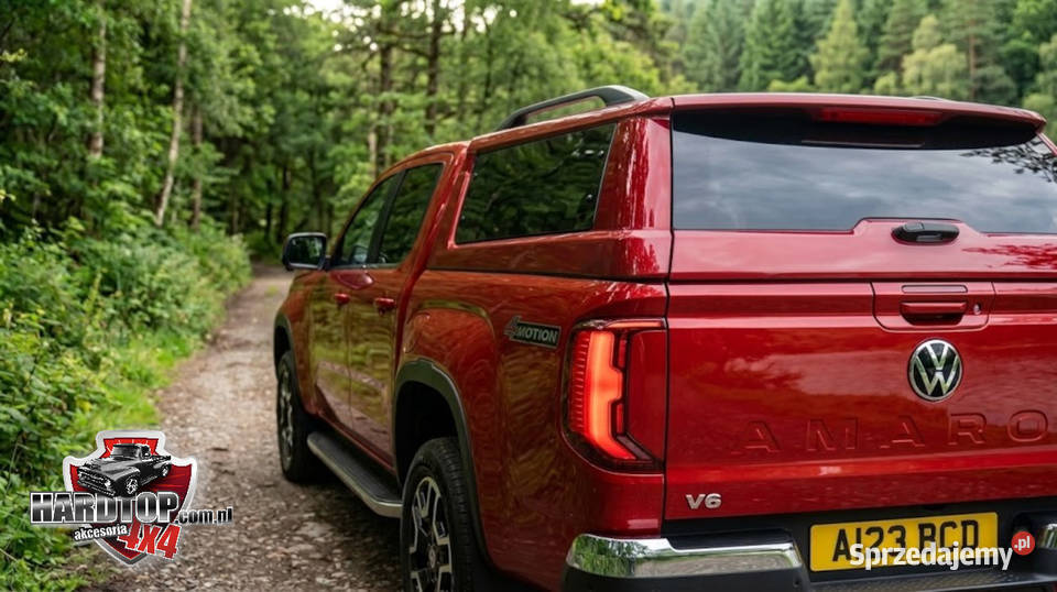 Zabudowa paki Hardtop Volkswagen Amarok 2023 Pasłęk