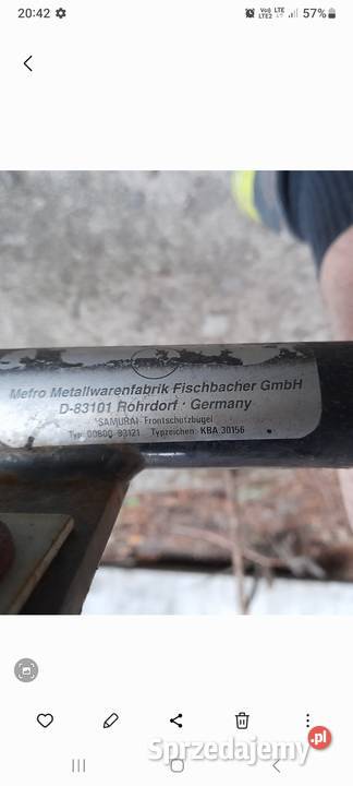 Orurowanie Kangur Suzuki Samurai osobowe Toruń