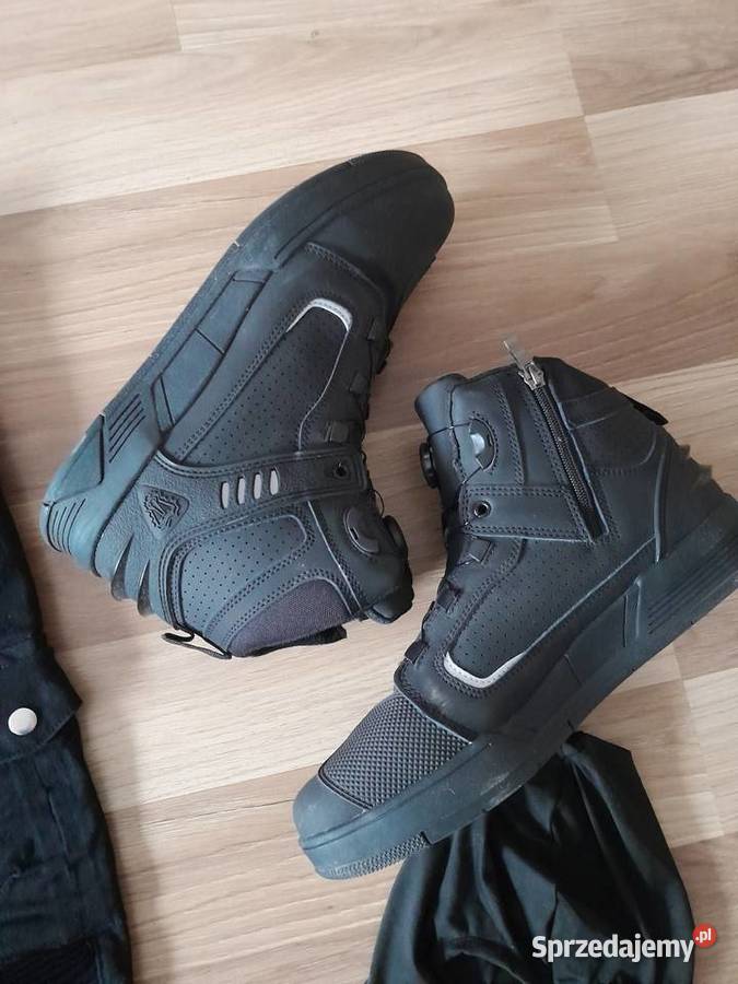 Buty motocyklowe czarne ochraniacze rozmiar 46 Zielona Góra