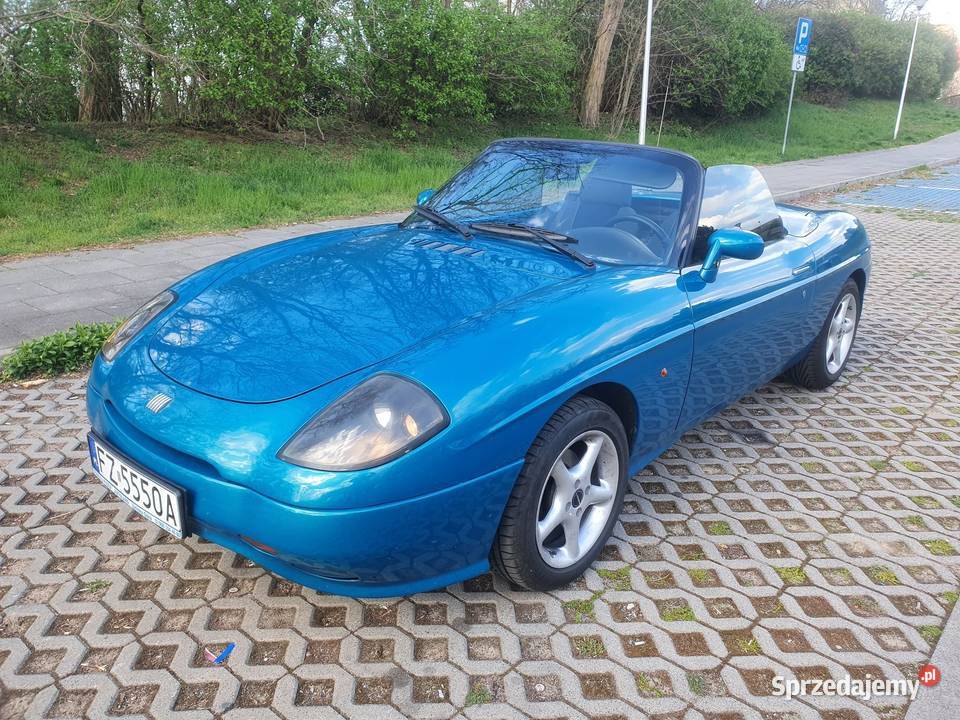 Fiat Barchetta kabriolet rzadki kolor Azzuro Zarejestrowany w Polsce Zielona Góra