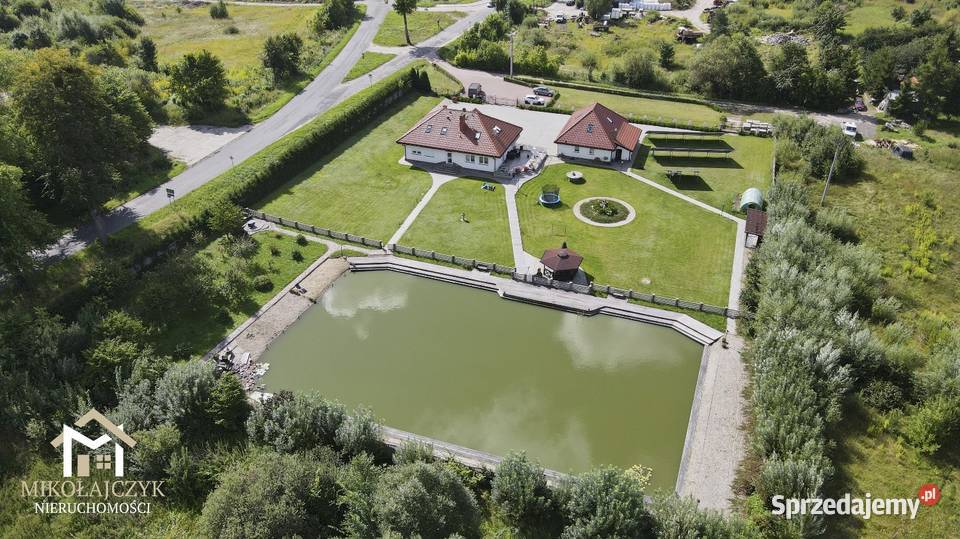 Wyjątkowy Dom ze stawem w Górowie Iławeckim Górowo Iławeckie