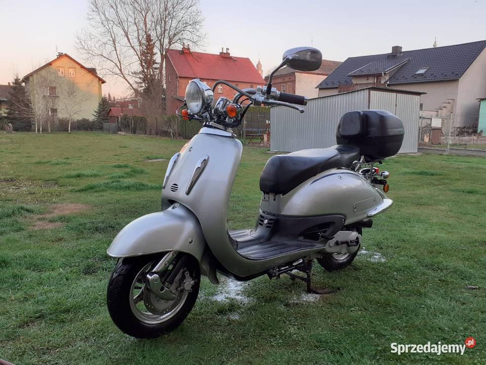 Skuter Yiying YY50q121 opolskie Polska Cerekiew