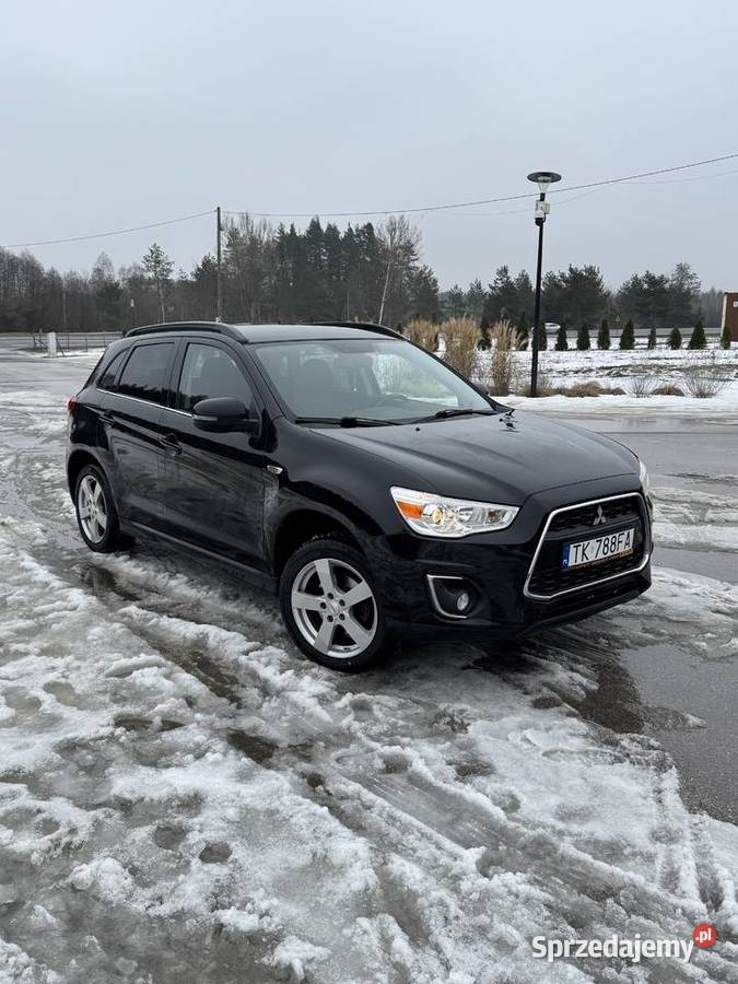 Mitsubishi ASX 16 Mivec welurowa tapicerka