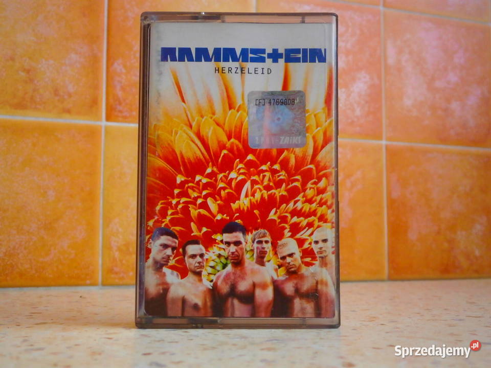 Kaseta audio Rammstein Herzeleid dobra łódzkie Łódź