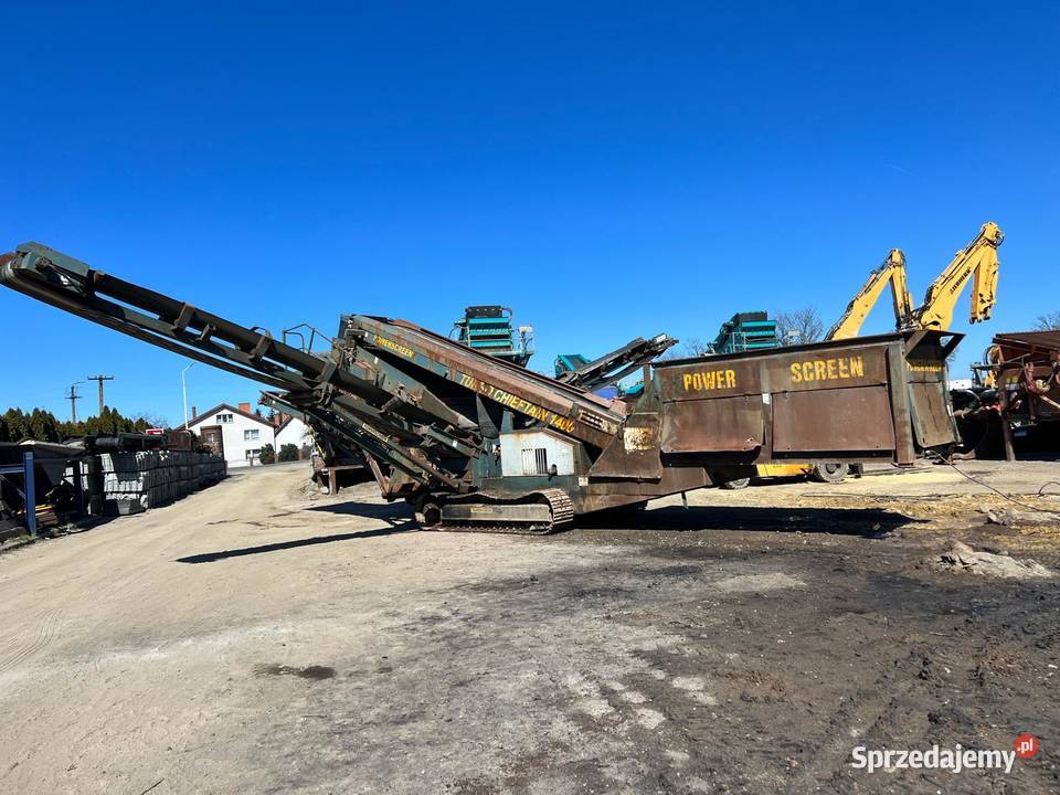 Powerscreen Chieftain 1400 Mobilny przesiewacz pełny VAT Kołodziejewo