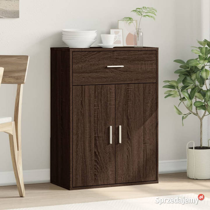 Szafka brązowy dąb 60x30x84 materiał Warszawa