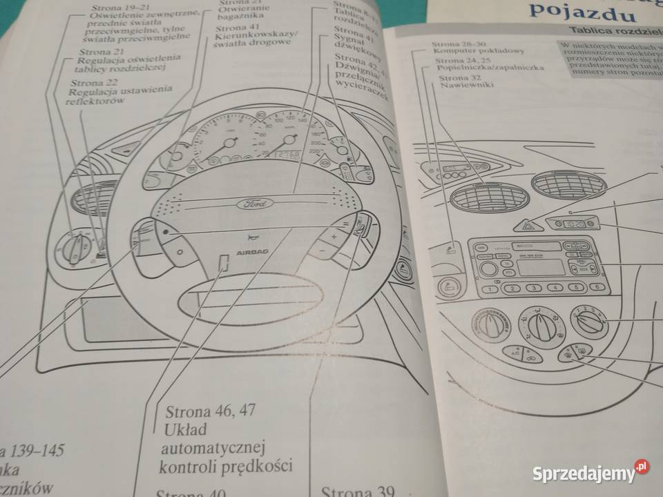 FORD FOCUS MK1 Instrukcja książka gwarancyjna sprzedam