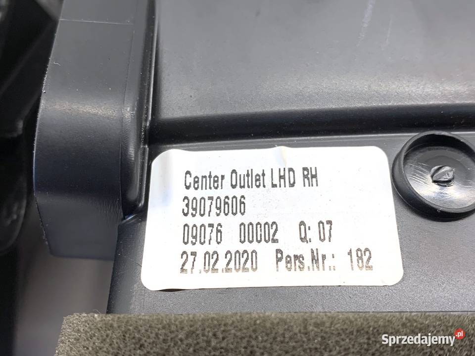 KRATKA NAWIEWU PRZÓD KOMPLET OPEL ASTRA K