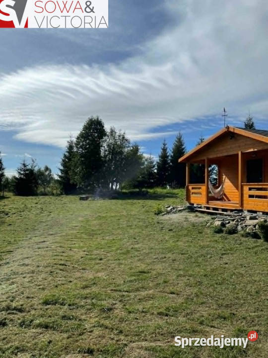 Domek rekreacyjny na działce 2000 m2 Sierpnicy dolnośląskie Sierpnica
