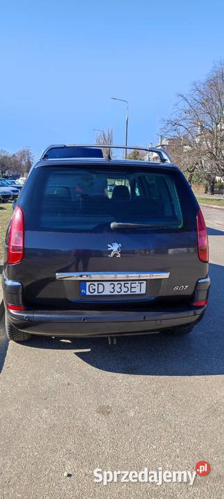 Sprzedam Peugeot 807 HDi 136 Premium 8 osobowy CD pomorskie