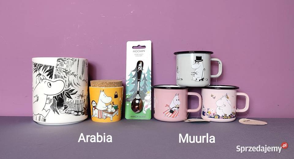 Muminki KUBEK Moomin Arabia Finland sezon ZIMA sprzedam