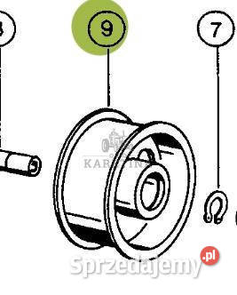 Claas Dominator 96 Rolka Napinacza 0006713911 00 Jastrzębniki