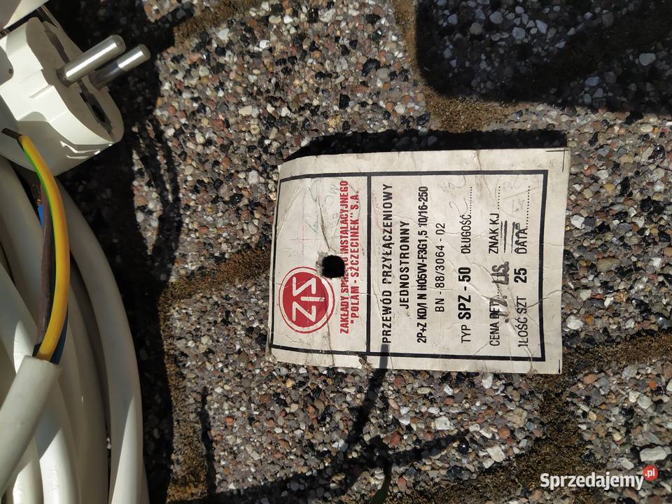 SPZ50 Przewód przyłączeniowy jednostronny 2PZ Szydłowiec