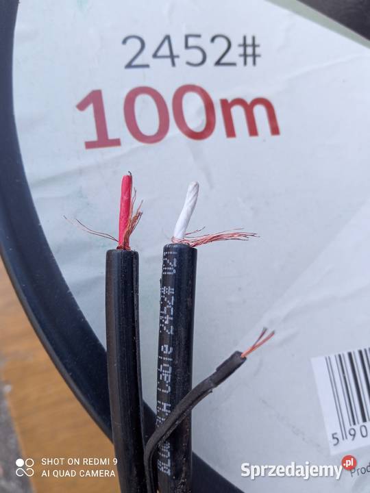 sprzedam profesjonalny kabel RCA na metry Chorzów