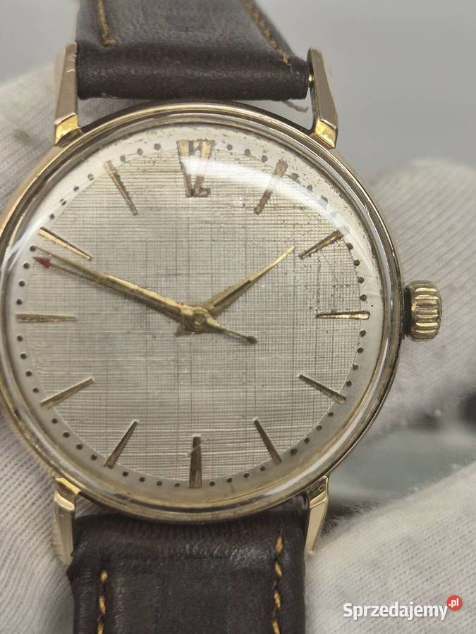Zegarek vintage JUVENIA Linen Dial Cal 611