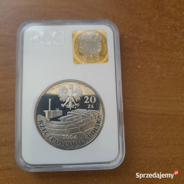 Moneta srebrna 15lecie Senatu III RP 20 z 2004 r Warszawa