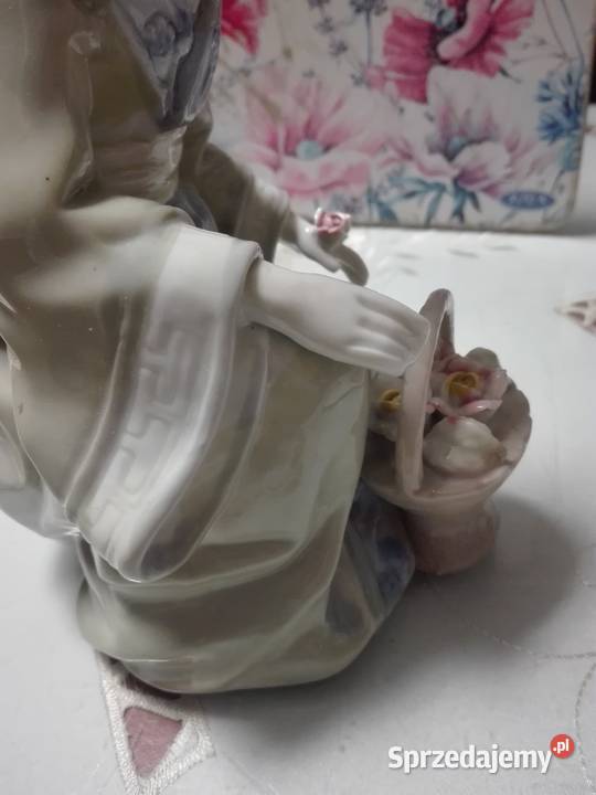 Figurka porcelanowa japonki śląskie Rybnik