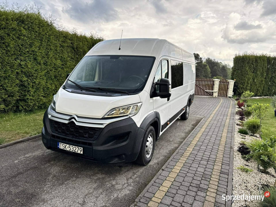 Citroen Jumper 130 H2L4 6 osób Klima Kamera Navi elektryczne szyby Bliżyn